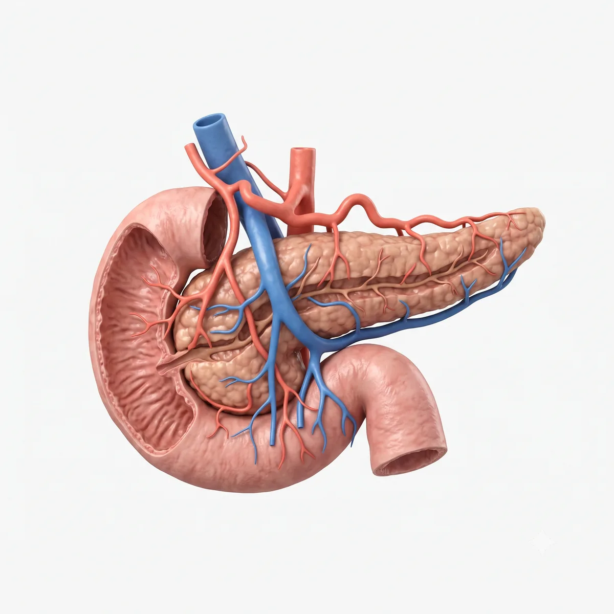 Anatomia do pâncreas, duodeno e vasos mesentéricos